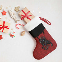 Western Yoke Christmas Stocking Krampus Christmas Horror Style - Wonder Print Shop