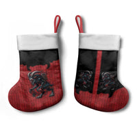 Western Yoke Christmas Stocking Krampus Christmas Horror Style - Wonder Print Shop