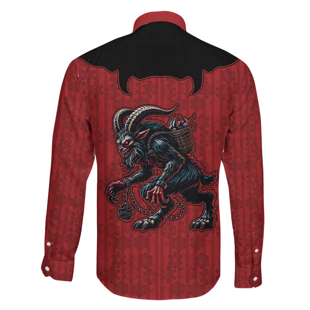 Western Yoke Family Matching Summer Maxi Dress and Hawaiian Shirt Krampus Christmas Horror Style - Wonder Print Shop