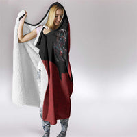 Western Yoke Hooded Blanket Krampus Christmas Horror Style - Wonder Print Shop