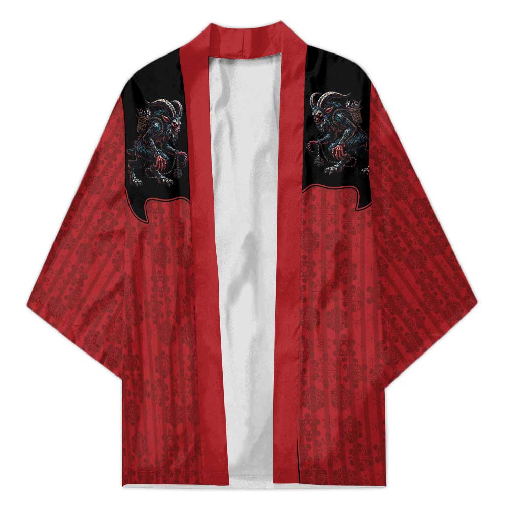 Western Yoke Kimono Krampus Christmas Horror Style - Wonder Print Shop