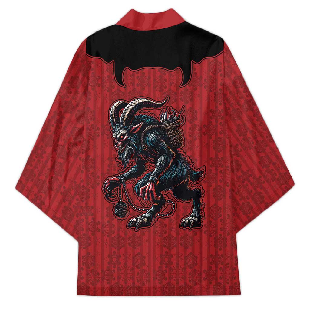 Western Yoke Kimono Krampus Christmas Horror Style - Wonder Print Shop