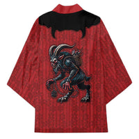 Western Yoke Kimono Krampus Christmas Horror Style - Wonder Print Shop