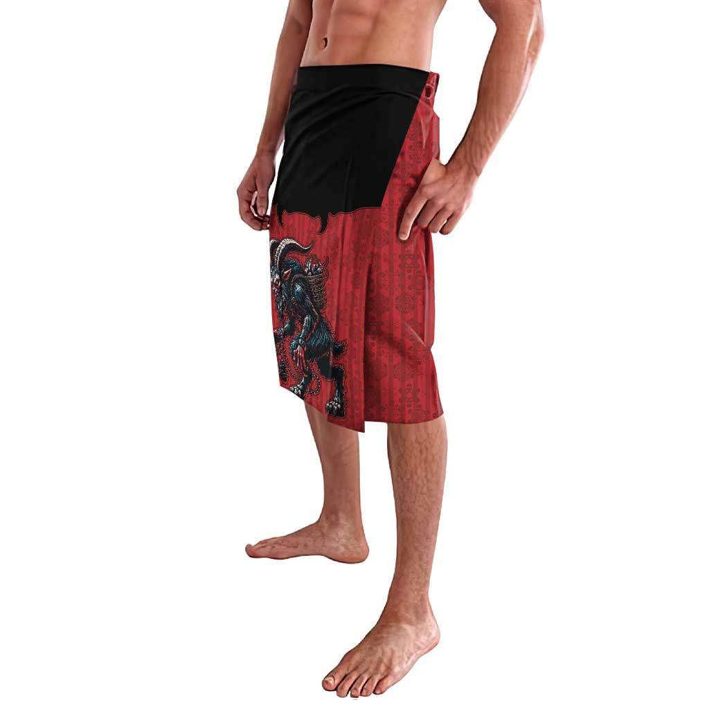 Western Yoke Lavalava Krampus Christmas Horror Style - Wonder Print Shop