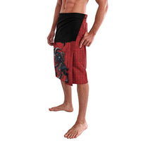 Western Yoke Lavalava Krampus Christmas Horror Style - Wonder Print Shop