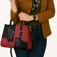 Western Yoke Leather Bag Krampus Christmas Horror Style - Wonder Print Shop