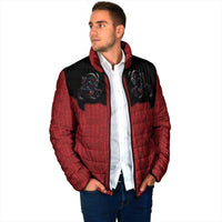 Western Yoke Padded Jacket Krampus Christmas Horror Style - Wonder Print Shop
