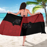 Western Yoke Sarong Krampus Christmas Horror Style - Wonder Print Shop