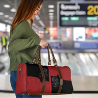 Western Yoke Travel Bag Krampus Christmas Horror Style - Wonder Print Shop