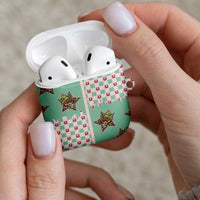 Western Yoke AirPods Case Rudolph Cowboy Christmas Retro Style - Wonder Print Shop