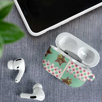 Western Yoke AirPods Case Rudolph Cowboy Christmas Retro Style - Wonder Print Shop