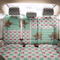 Western Yoke Back Car Seat Cover Rudolph Cowboy Christmas Retro Style - Wonder Print Shop