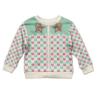 Western Yoke Kid Ugly Christmas Sweater Rudolph Cowboy Christmas Retro Style - Wonder Print Shop