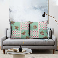 Western Yoke Pillow Cover Rudolph Cowboy Christmas Retro Style - Wonder Print Shop