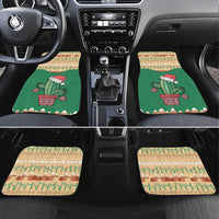 Western Yoke Car Mats Cactus Christmas Cute Style - Wonder Print Shop