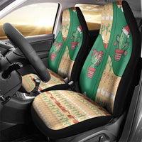 Western Yoke Car Seat Cover Cactus Christmas Cute Style - Wonder Print Shop