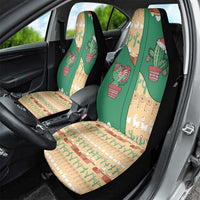 Western Yoke Car Seat Cover Cactus Christmas Cute Style - Wonder Print Shop