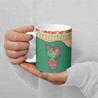 Western Yoke Ceramic Mug Cactus Christmas Cute Style - Wonder Print Shop