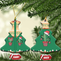 Western Yoke Ceramic Ornament Cactus Christmas Cute Style - Wonder Print Shop
