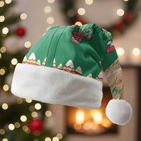 Western Yoke Christmas Santa Hat Cactus Christmas Cute Style - Wonder Print Shop