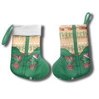 Western Yoke Christmas Stocking Cactus Christmas Cute Style - Wonder Print Shop