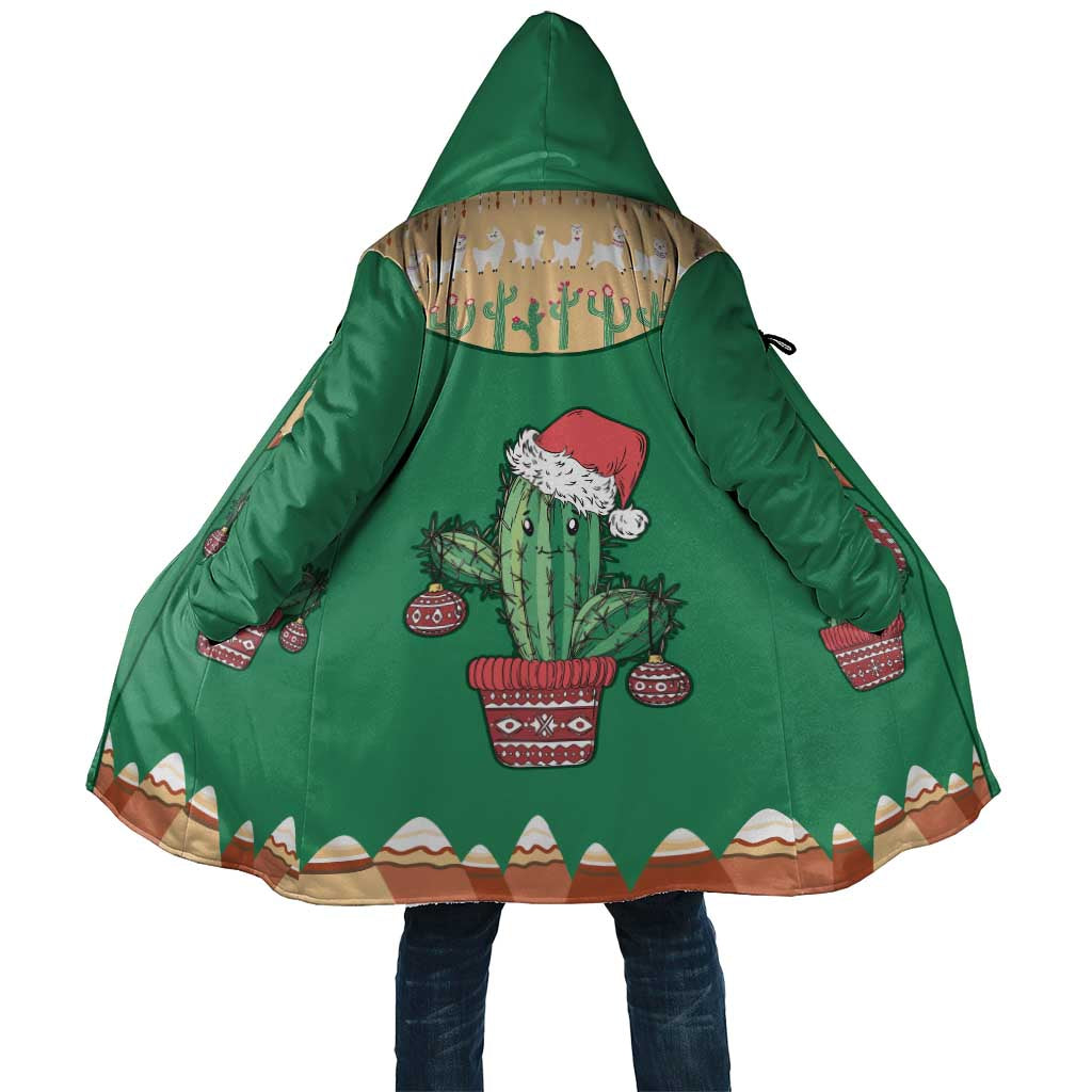 Western Yoke Cloak Cactus Christmas Cute Style - Wonder Print Shop