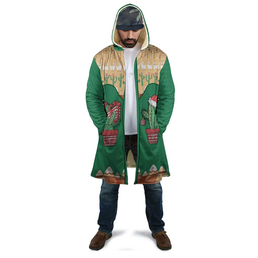 Western Yoke Cloak Cactus Christmas Cute Style - Wonder Print Shop