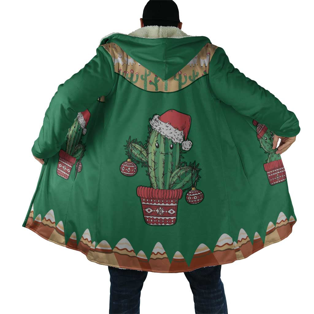 Western Yoke Cloak Cactus Christmas Cute Style - Wonder Print Shop