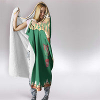 Western Yoke Hooded Blanket Cactus Christmas Cute Style - Wonder Print Shop