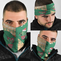 Western Yoke Neck Gaiter Cactus Christmas Cute Style - Wonder Print Shop