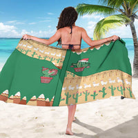 Western Yoke Sarong Cactus Christmas Cute Style - Wonder Print Shop