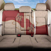 Western Yoke Back Car Seat Cover Gingerbread Howdy Christmas - Wonder Print Shop
