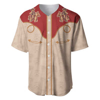 Western Yoke Baseball Jersey Gingerbread Howdy Christmas - Wonder Print Shop