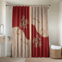 Western Yoke Bathroom Set Gingerbread Howdy Christmas - Wonder Print Shop