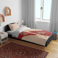 Western Yoke Bedding Set Gingerbread Howdy Christmas - Wonder Print Shop