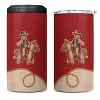 Western Yoke 4 in 1 Can Cooler Tumbler Gingerbread Howdy Christmas - Wonder Print Shop