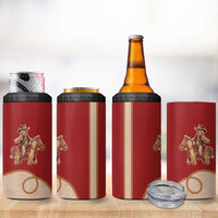 Western Yoke 4 in 1 Can Cooler Tumbler Gingerbread Howdy Christmas - Wonder Print Shop