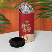 Western Yoke 4 in 1 Can Cooler Tumbler Gingerbread Howdy Christmas - Wonder Print Shop