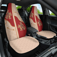 Western Yoke Car Seat Cover Gingerbread Howdy Christmas - Wonder Print Shop