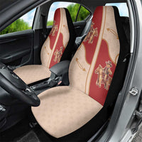Western Yoke Car Seat Cover Gingerbread Howdy Christmas - Wonder Print Shop