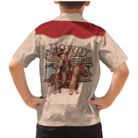 Western Yoke Family Matching Mermaid Dress and Hawaiian Shirt Gingerbread Howdy Christmas - Wonder Print Shop