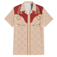 Western Yoke Hawaiian Shirt Gingerbread Howdy Christmas - Wonder Print Shop