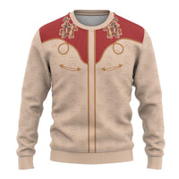 Western Yoke Ugly Christmas Sweater Gingerbread Howdy Christmas - Wonder Print Shop