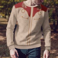 Western Yoke Ugly Christmas Sweater Gingerbread Howdy Christmas - Wonder Print Shop