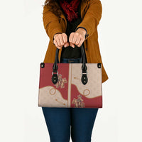 Western Yoke Leather Bag Gingerbread Howdy Christmas - Wonder Print Shop