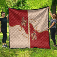 Western Yoke Quilt Gingerbread Howdy Christmas - Wonder Print Shop