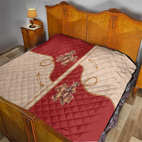 Western Yoke Quilt Gingerbread Howdy Christmas - Wonder Print Shop