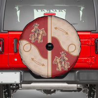 Western Yoke Spare Tire Cover Gingerbread Howdy Christmas - Wonder Print Shop