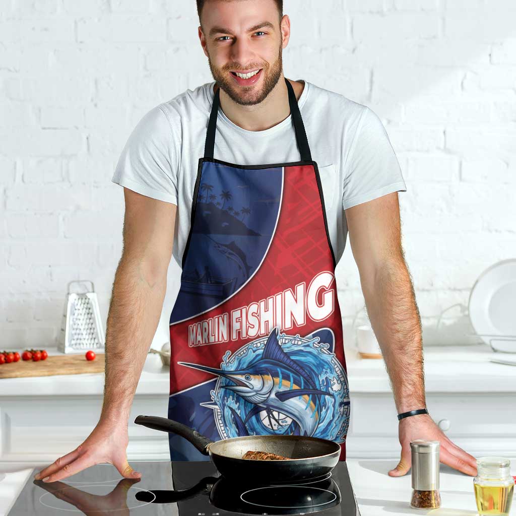Dominican Republic Fishing Apron Caribbean Master Baiter - Wonder Print Shop