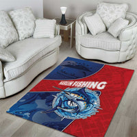 Dominican Republic Fishing Area Rug Caribbean Master Baiter - Wonder Print Shop